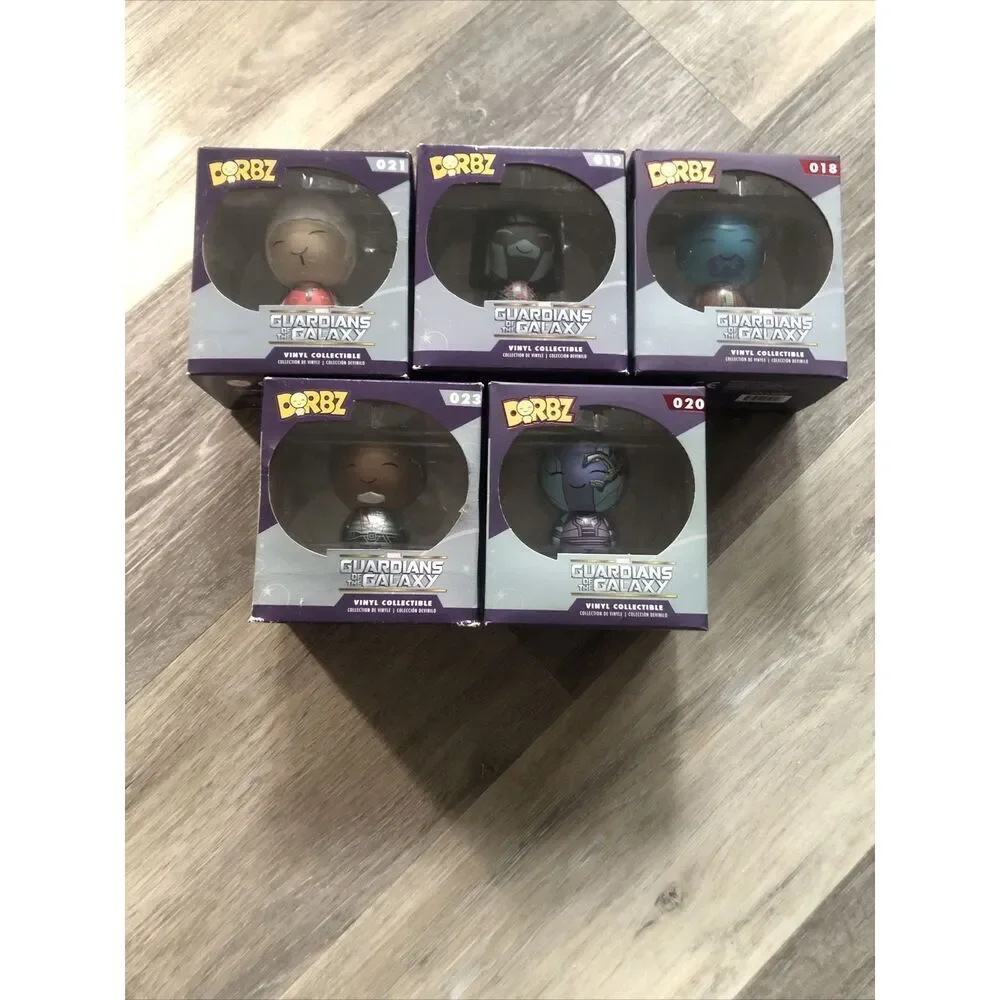 Dorbz Guardians Of The Galaxy Lot .Ronan, Yondu, Korath, Nebula, &Collector.Read